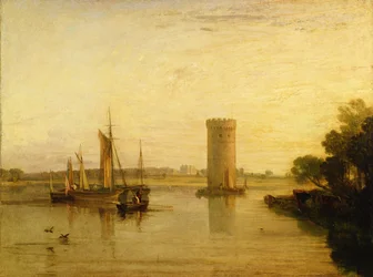 Tabley, the Seat of Sir J.F. Leicester, Bart.: Calm Morning